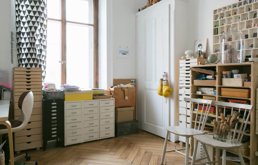 House Tour Nana & Pat's ArtFilled International Home Apartment Therapy